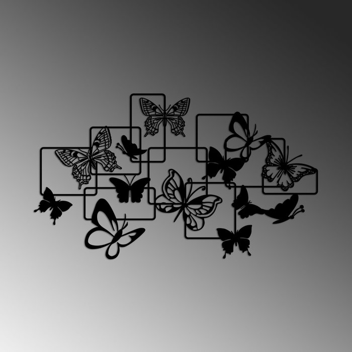 Wallity Butterflies - L Negro